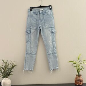 KanCan Light Wash Straight Leg Jeans